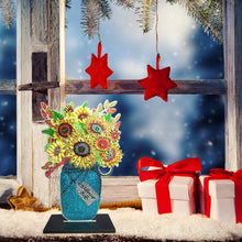 Load image into Gallery viewer, Family Bouquet Single Sided Wooden Desktop Ornaments