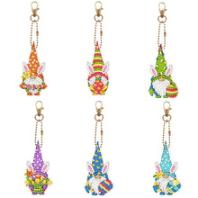 Load image into Gallery viewer, 6pcs Easter Double Sided Keychain