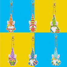Load image into Gallery viewer, 6pcs Easter Double Sided Keychain