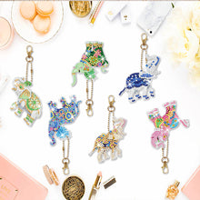 Load image into Gallery viewer, 6pcs Elephant Double Sided Keychain