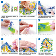 Load image into Gallery viewer, 6pcs Cross Double Sided Keychain