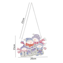Load image into Gallery viewer, Christmas-Diamond Painting Door Pendant