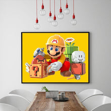 Load image into Gallery viewer, Mario - Vollrunde Diamantmalerei