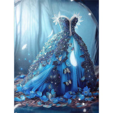 Load image into Gallery viewer, Wedding Dress-Full Drill Diamond Painting