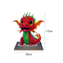 Load image into Gallery viewer, Dragon Single Sided Wooden Desktop Ornaments