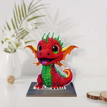 Load image into Gallery viewer, Dragon Single Sided Wooden Desktop Ornaments