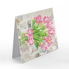 Load image into Gallery viewer, 8pcs/Set-Flower-Diamond Greeting Cards