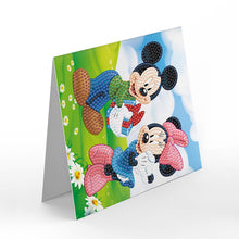 Load image into Gallery viewer, 8pcs/Set-Mickey Mouse-Diamond Greeting Cards
