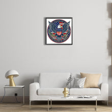 Load image into Gallery viewer, Eagle-Full Round Diamond Painting-30x30cm