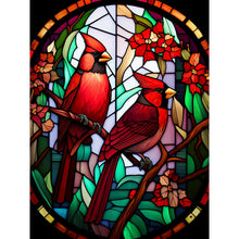 Load image into Gallery viewer, Cardinal-Full Round Diamond Painting-30x40cm