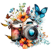 Load image into Gallery viewer, Camera Bird-Full Round Diamond Painting-30x30cm