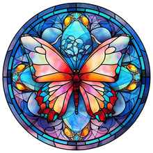 Load image into Gallery viewer, Butterfly-Full Round Diamond Painting-30x30cm