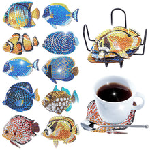 Load image into Gallery viewer, Cartoon Plants-Wooden Diamond Coaster