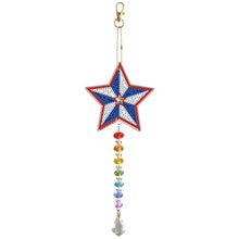 Load image into Gallery viewer, Independence Day Pentagram-Crystal Light Catcher