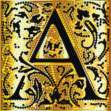 Load image into Gallery viewer, 24 Alphabet-Diamond Sticker