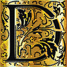 Load image into Gallery viewer, 24 Alphabet-Diamond Sticker