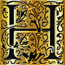 Load image into Gallery viewer, 24 Alphabet-Diamond Sticker