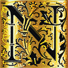 Load image into Gallery viewer, 24 Alphabet-Diamond Sticker