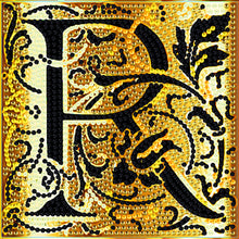 Load image into Gallery viewer, 24 Alphabet-Diamond Sticker