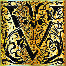 Load image into Gallery viewer, 24 Alphabet-Diamond Sticker