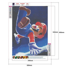 Load image into Gallery viewer, Charaktere Mario-Full Round Diamond Painting