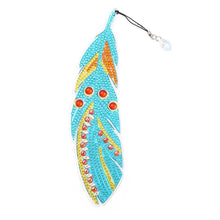 Load image into Gallery viewer, DIY Diamond Painting-Feather Bookmark