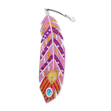 Load image into Gallery viewer, DIY Diamond Painting-Feather Bookmark