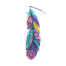 Load image into Gallery viewer, DIY Diamond Painting-Feather Bookmark