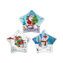 Load image into Gallery viewer, 3pcs/set Diamond Painting Christmas Tree Led Hanging Lights