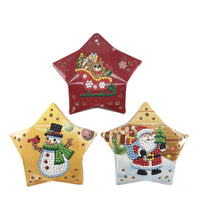 Load image into Gallery viewer, 3pcs/set Diamond Painting Christmas Tree Led Hanging Lights