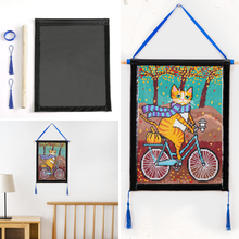 Load image into Gallery viewer, Wood picture diamond painting DIY  frame