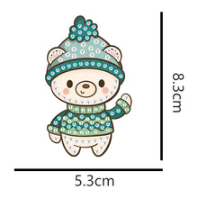 Load image into Gallery viewer, 5pcs/set Double Sided Christmas DIY Diamond Painting  Hanging Pendant Trees Decoration