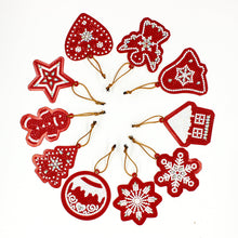Load image into Gallery viewer, 10pcs/set DIY Diamond Painting Decoration Christmas / Halloween Tree Pendants