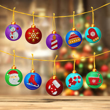 Load image into Gallery viewer, 10pcs/set DIY Diamond Painting Decoration Christmas / Halloween Tree Pendants