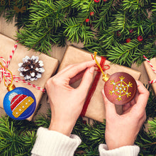 Load image into Gallery viewer, 10pcs/set DIY Diamond Painting Decoration Christmas / Halloween Tree Pendants