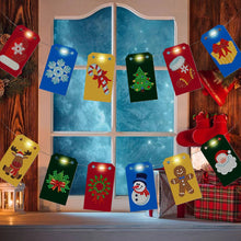 Load image into Gallery viewer, 12pcs/set DIY Diamond Christmas Cardboard Pendant