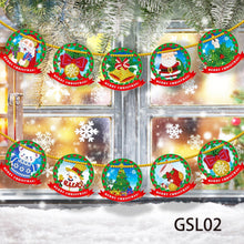 Load image into Gallery viewer, 12pcs/set DIY Diamond Christmas Cardboard Pendant