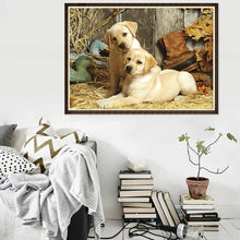 Load image into Gallery viewer, Dogs - Full Drill Round Drill - 40x30cm
