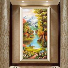 Load image into Gallery viewer, Scenery - Full Drill Round Drill Painting - 85x45cm