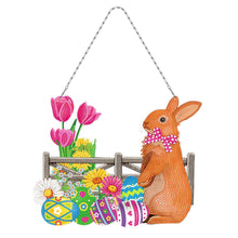 Load image into Gallery viewer, Easter bunny egg -Diy craft pendant