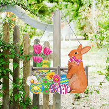 Load image into Gallery viewer, Easter bunny egg -Diy craft pendant