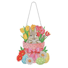 Load image into Gallery viewer, Easter bunny egg -Diy craft pendant