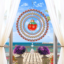 Load image into Gallery viewer, Christmas/Heart-Window Hanging Diamond Wind Chime