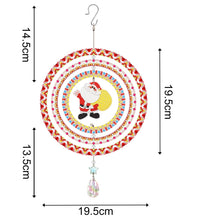 Load image into Gallery viewer, Christmas/Heart-Window Hanging Diamond Wind Chime
