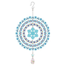 Load image into Gallery viewer, Christmas/Heart-Window Hanging Diamond Wind Chime
