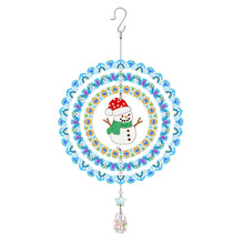 Load image into Gallery viewer, Christmas/Heart-Window Hanging Diamond Wind Chime