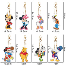 Load image into Gallery viewer, 8pcs Mickey Mouse Double Sided Keychain