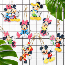 Load image into Gallery viewer, 8pcs Mickey Mouse Double Sided Keychain