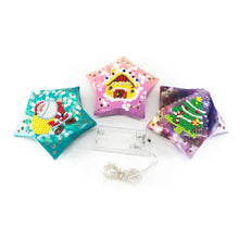Load image into Gallery viewer, 3pcs/set Diamond Painting Christmas Tree Led Hanging Lights