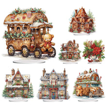 Load image into Gallery viewer, Christmas-Single Side Drill-Diamond Desktop Ornament